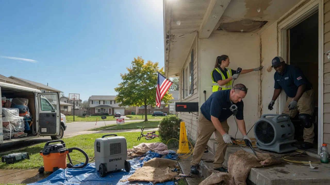 Water Damage Restoration in New Augusta, MS near me